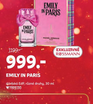Parfémovaná voda dámská Emily In Paris Michel Germain