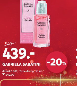 Toaletní voda dámská Gabriela Sabatini