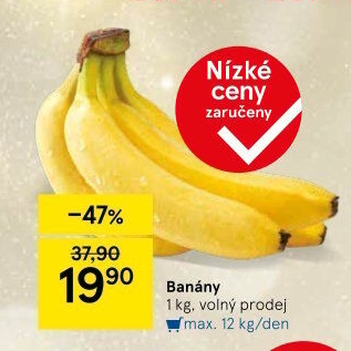Banány - Tesco akcniletaky.com