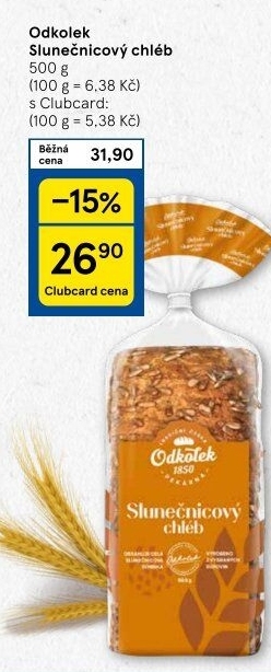 Chléb slunečnicový Odkolek