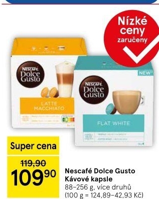 Kapsle Dolce Gusto Nescafé