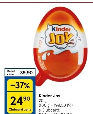 Kinder Joy s překvapením