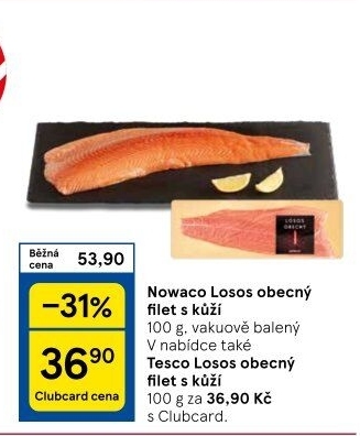 Losos filety Nowaco