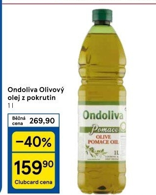 Olej z pokrutin Ondoliva