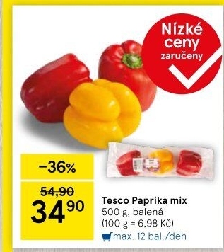 Paprika mix Tesco
