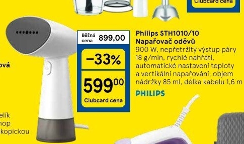 Parní napařovač oděvů Philips STH1010/10