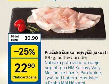 Šunka pražská nejvyšší jakosti