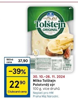 Sýr Tolštejn Milko
