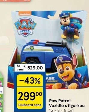 Autíčko Paw Patrol Spin Master