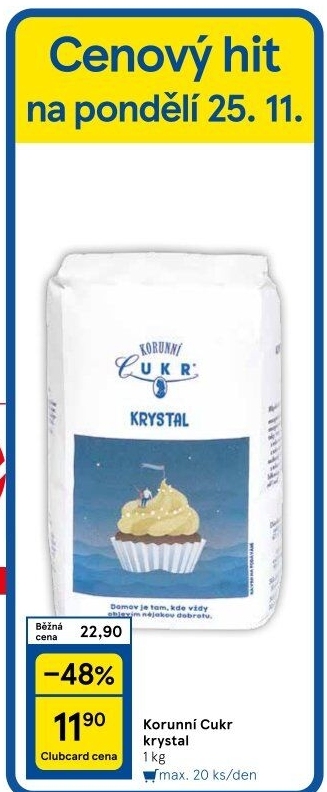 Cukr krystal Korunní