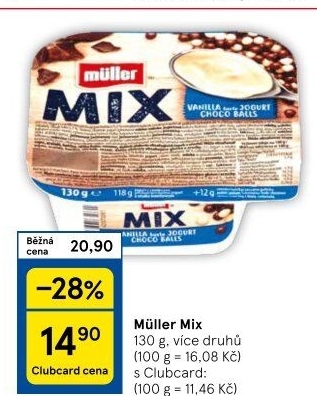 Jogurt Müller Mix