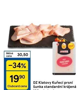 Kuřecí šunka prsní standard DZ Klatovy