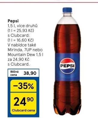 Limonáda Pepsi