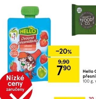 Ovocná kapsička Hello