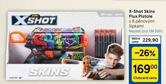 Pistole Skins X-Shot Zuru