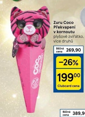 Překvapení v kornoutu Zuru Coco