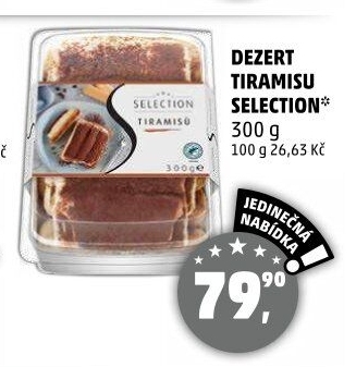 Dezert Tiramisu Selection