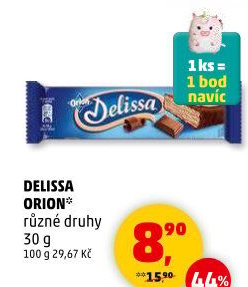 Oplatky celomáčené Delissa Orion