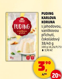 Pudink Karlova Koruna