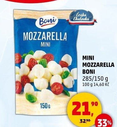 Sýr Mozzarella třešinky Boni
