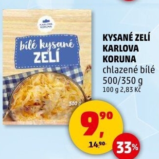 Zelí bílé kysané Karlova Koruna