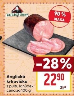 Anglická krkovice Kostelecké uzeniny