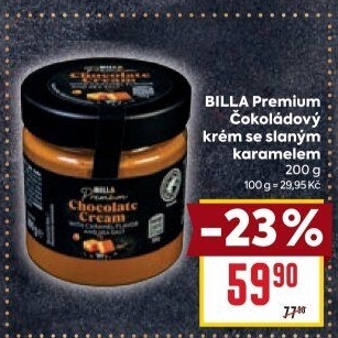 Čokoládový krém Billa Premium