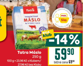 Máslo Tatra