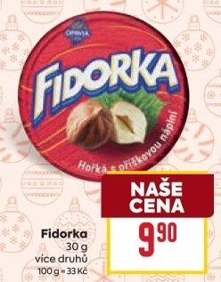 Oplatky Fidorka Opavia