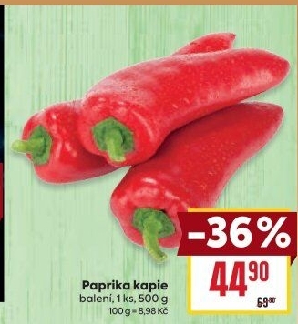Paprika červená kapie