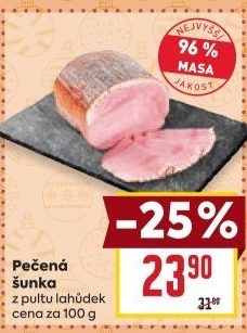 Pečená šunka nejvyšší jakosti