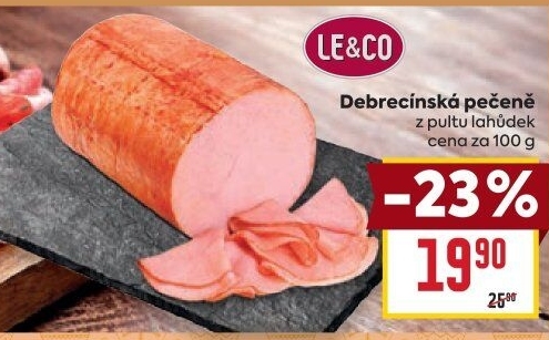 Pečeně debrecínská LE&amp