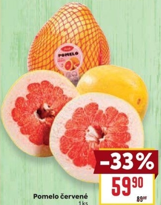 Pomelo červené