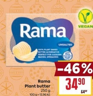 Rama rostlinná Plant Based Butter Alternative