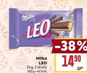 Tyčinka Leo Milka