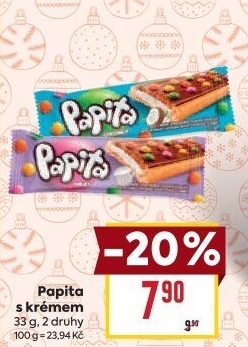 Tyčinka Papita Sölen