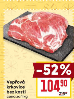 Vepřová krkovice bez kosti