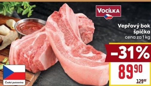 Vepřový bok špička Vocílka