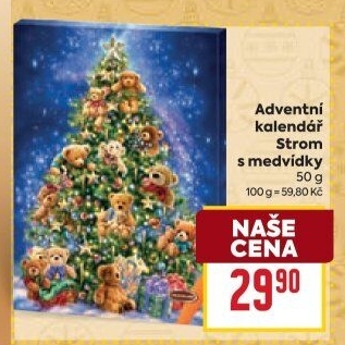 Adventní kalendář Chocoland