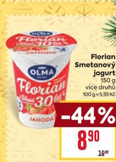 Jogurt smetanový Florian Olma