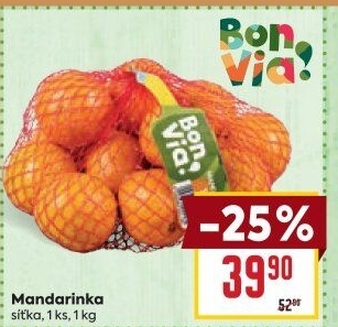 Mandarinky Billa Bonvia