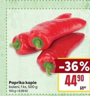 Paprika červená kapie