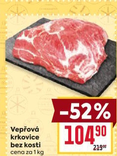 Vepřová krkovice bez kosti