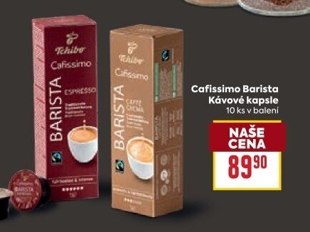 Kapsle Cafissimo Barista Tchibo