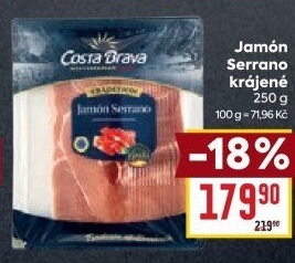 Šunka Jamón Serrano Costa Brava