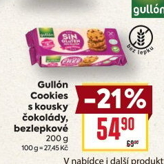 Sušenky bez lepku Gullón