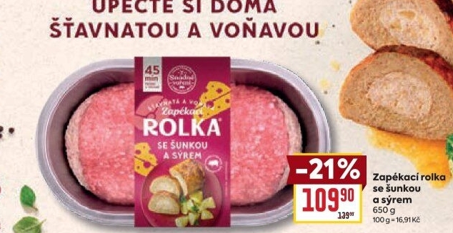 Zapékací rolkaSnadné vaření Kostelecké uzeniny