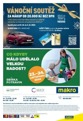 akční leták Makro 20.11.2024-3.12.2024