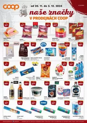 akční leták COOP 20.11.2024-3.12.2024