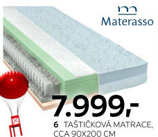 TAŠTIČKOVÁ MATRACE